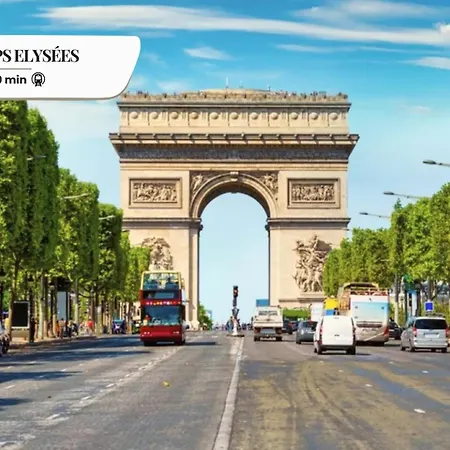 Bluestay 52 - Superbe à 15 Apartamento Paris